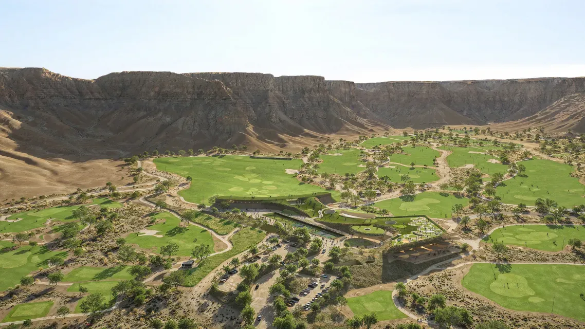 Public Golf Club in Qiddya City